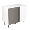 Flatpack Corner Base Unit Ultra Matt Dust Grey Slab 1000mm - FKKF0809