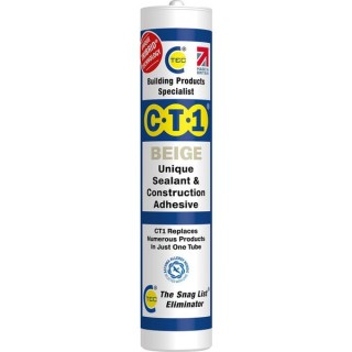 C-TEC Beige Sealant CT1 Tube 290ml
