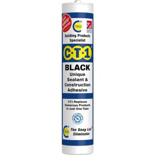 C-TEC Black Sealant CT1 Tube 290ml