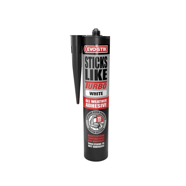 Evo-Stik Sticks Like Turbo White 290ml