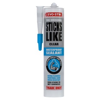 Evo-Stik Sticks Like Sealant Clear 290ml