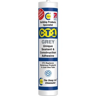 C-TEC Grey Sealant CT1 Tube 290ml