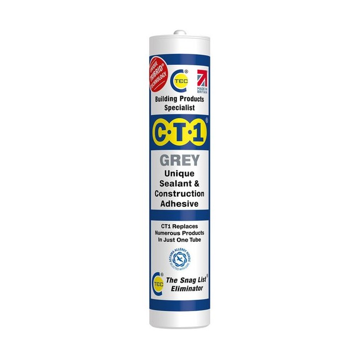 C-TEC Grey Sealant CT1 Tube 290ml