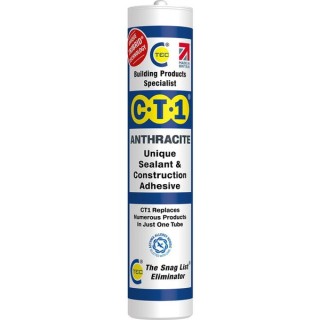 C-TEC Anthracite Sealant CT1 Tube 290ml