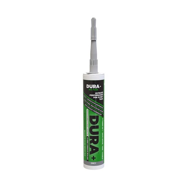 Maxam DURA+GY DURA+ Adhesive Sealant Grey 290ml Tube