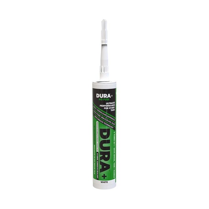 Maxam DURA+WH DURA+ Adhesive Sealant White 290ml Tube