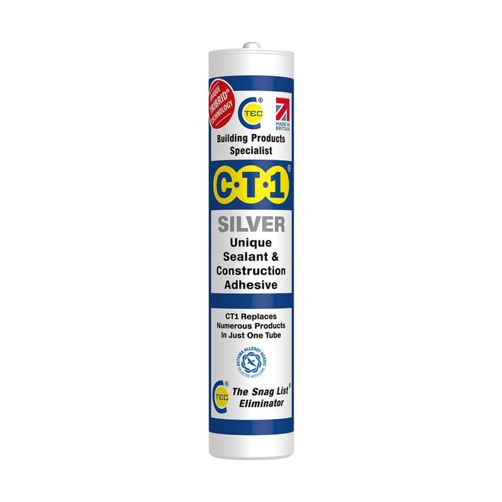C-TEC Silver Sealant CT1 Tube 290ml