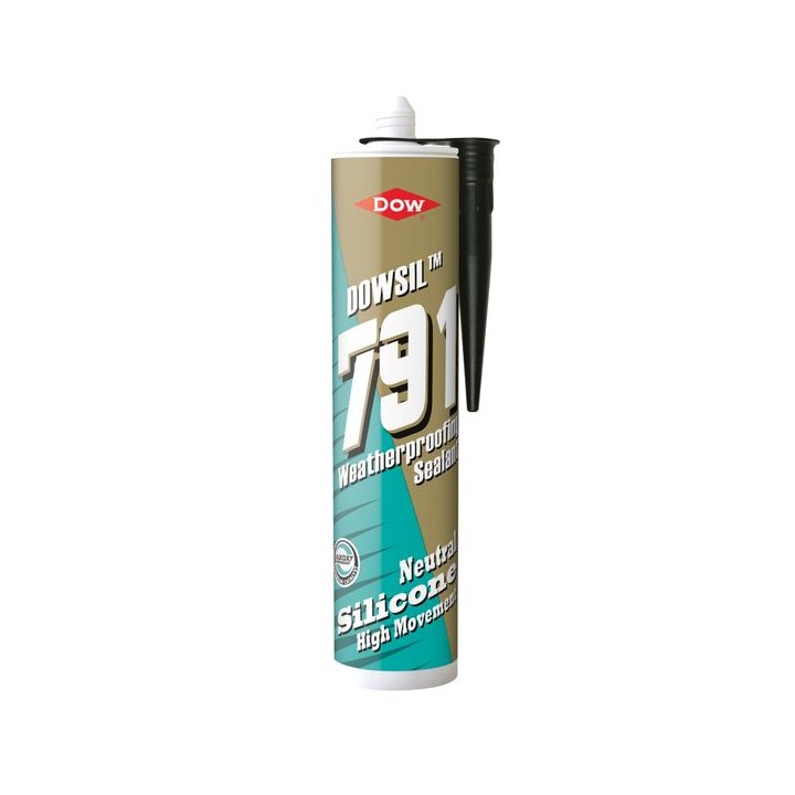Dowsil 791 Weatherproofing Sealant Black 310ml