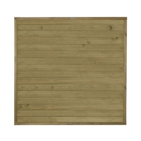 Forest Garden 6ft 1.83m x 1.83m Pressure Treated Horizontal Tongue and Groove Fence Panel Pack of 5