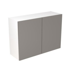 Flatpack Wall Unit Super Gloss Dust Grey Slab 1000mm - FKKF0315