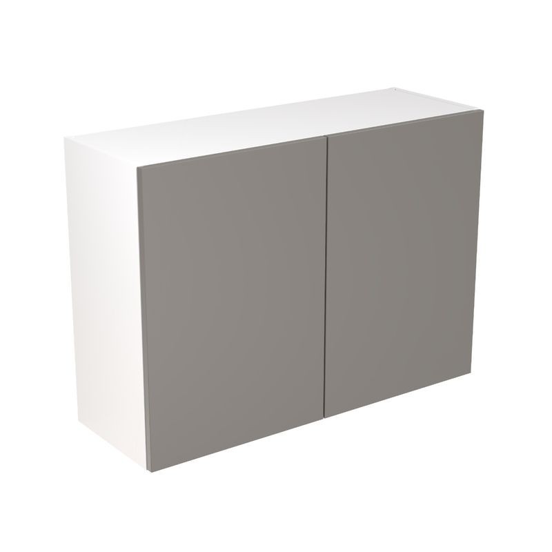 Flatpack Wall Unit Super Gloss Dust Grey Slab 1000mm - FKKF0315 Flatpack Wall Unit Super Gloss Dust Grey Slab 1000mm - FKKF0315