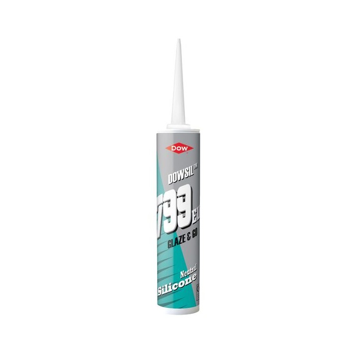 Dowsil 799 Plastic and Glass Sealant Clear 310ml