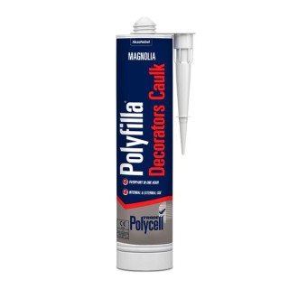 Polycell Trade Polyfilla Decorators Caulk Magnolia 380ml
