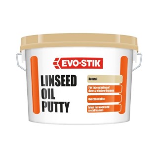 Vallance 2kg Multi Purpose Linseed Oil Putty - Natural