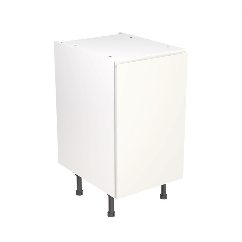 Flatpack Base Unit J-pull Ultra Matt White 450mm - FKKJ0539