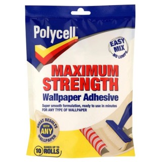 Polycell Max Strength Wallpaper Adhesive 10 Roll