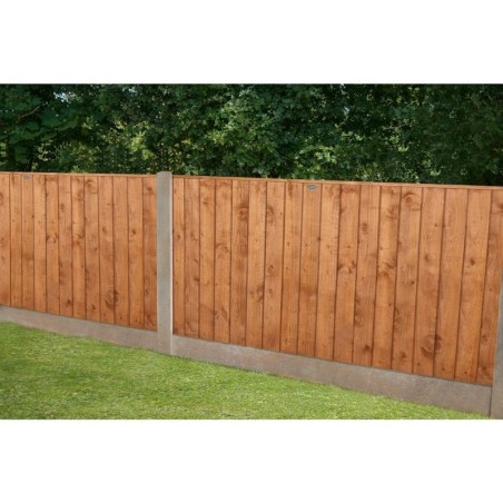 Dip Treated Closeboard Fence Panel 1.83m x 1.23m - Pack of 5
