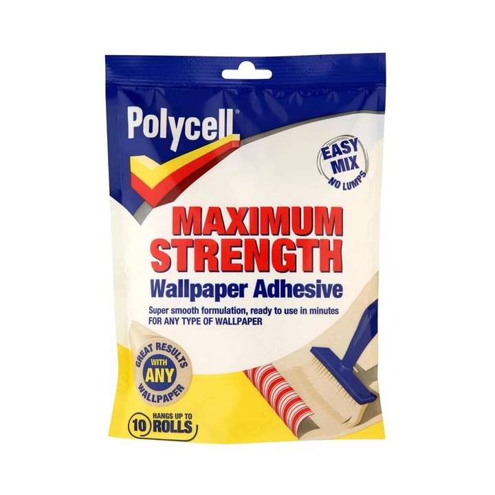 Polycell Max Strength Wallpaper Adhesive 10 Roll