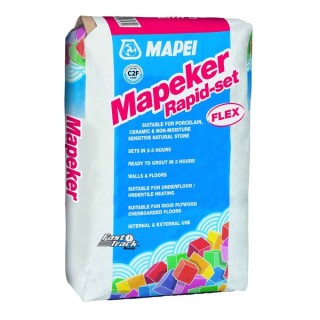 Mapeker Rapid Setting Flexible Grey Tile Adhesive 20kg