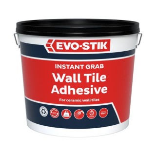 Evo-Stick 30812629 Instant Grab Wall Tile Adhesive 10L Natural