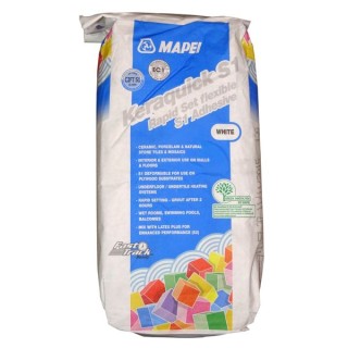 Keraquick White 20kg Cement Based Powder Adhesive