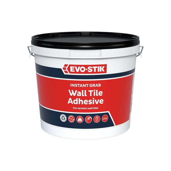 Evo-stik Wall Tile Instant Grab Adhesive 2.5L