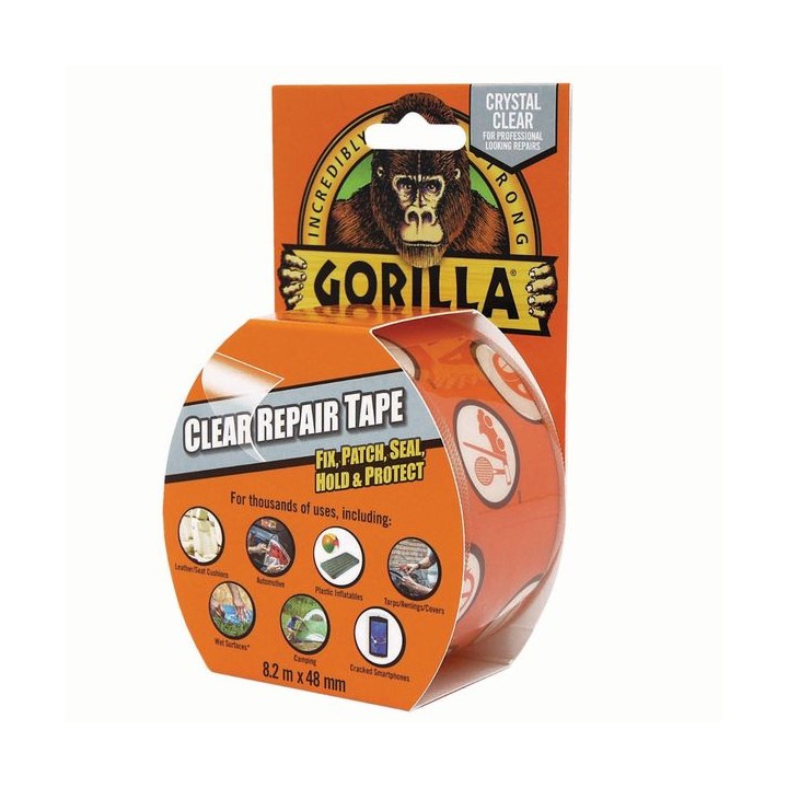 Gorilla Clear Repair Tape 8.2m