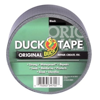 Duck Tape Original 50mm x 50m Black