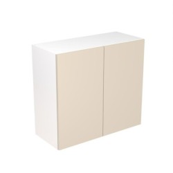 Flatpack Wall Unit Super Gloss Cashmere Slab 800mm - FKKF0138