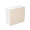 Flatpack Wall Unit Super Gloss Cashmere Slab 800mm - FKKF0138