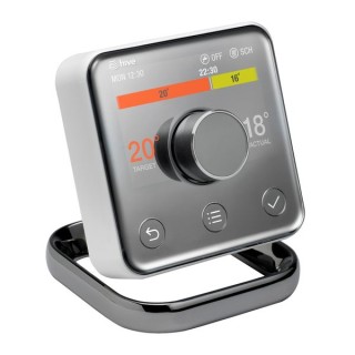 Hive Chrome Thermostat - Stand