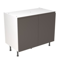 Flatpack Base Unit J-pull Ultra Matt Graphite 1000mm - FKKJ0908