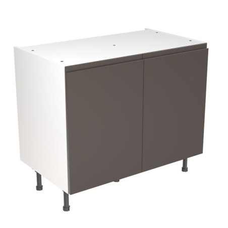 Flatpack Base Unit J-pull Ultra Matt Graphite 1000mm - FKKJ0908