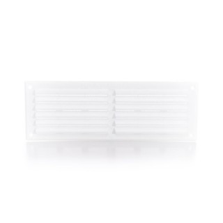 Rytons Building Products Ltd '9 x 3' Louvre Ventilator with Flyscreen - White