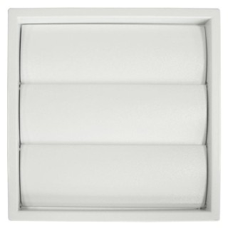 Bathrooms From TP R1162W Gravity Self Closing GrilleWhite 100mm
