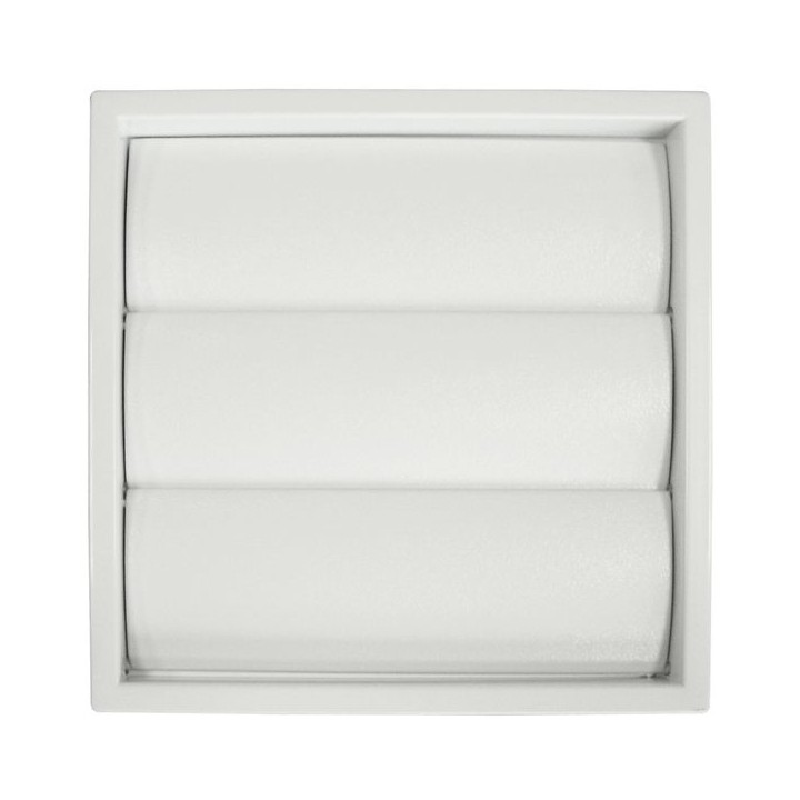 Bathrooms From TP R1162W Gravity Self Closing GrilleWhite 100mm