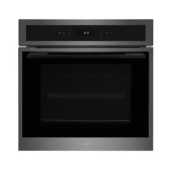 Caple C2403GM Sense Electric Pyrolytic Single Oven with Touch Control Gun Metal