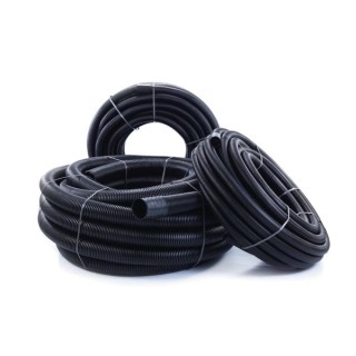 Polypipe Twinwall Black Cable Protection Ducting 40/63 50m Coil