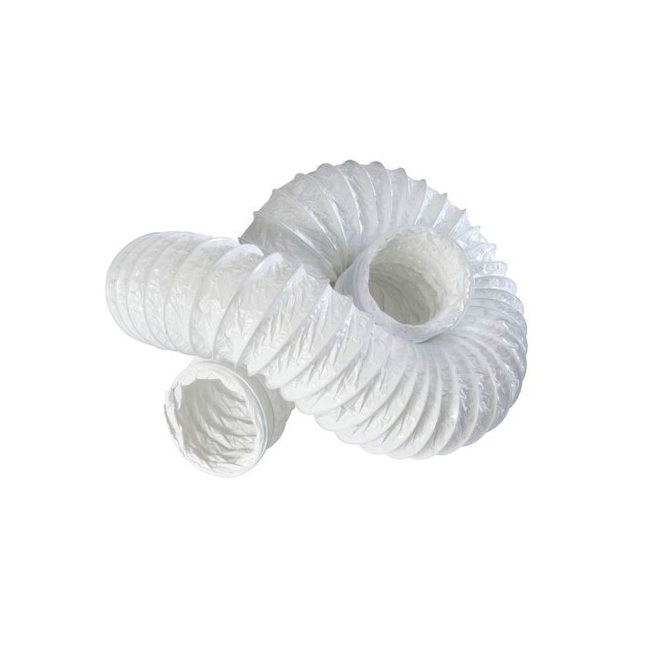 Bathrooms From TP PVC Flexible Ducting White 100mm x 3000mm