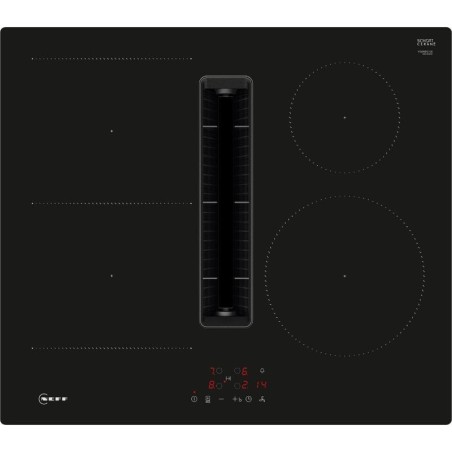 NEFF N50 Venting Hob with Touch Control Black Glass 60cm - V56NBS1L0