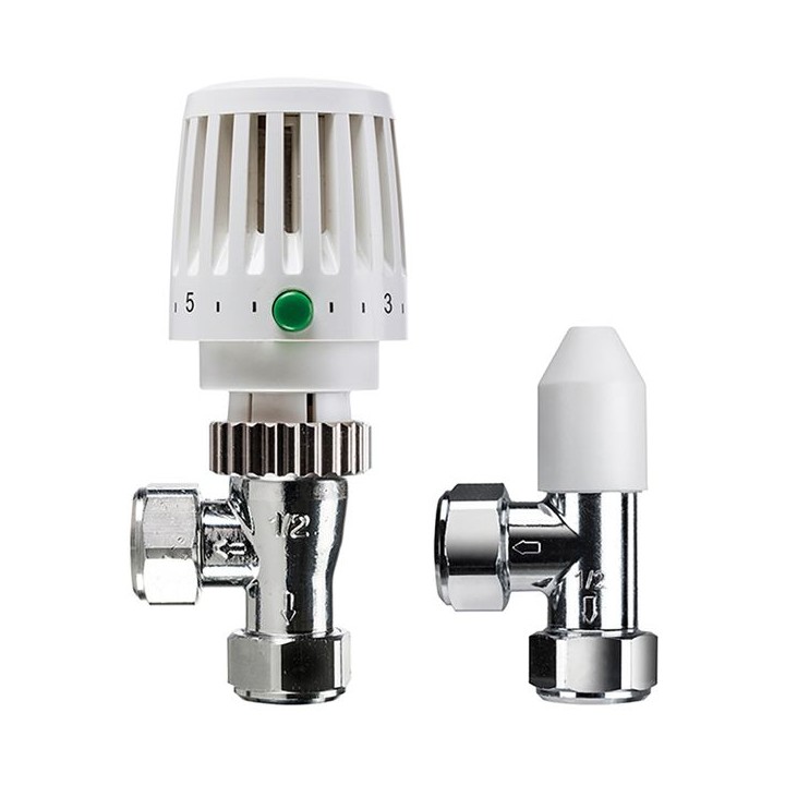 Honeywell Home Valencia Classic TRV + Ls 15mm Angled Body VTL120-15A