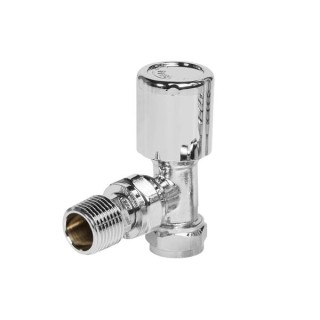 Towelrads Angled Lockshield Chrome 125001