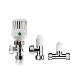 Honeywell Home Valencia Traditional TRV + Ls 15mm Straight Body VTL120-15S