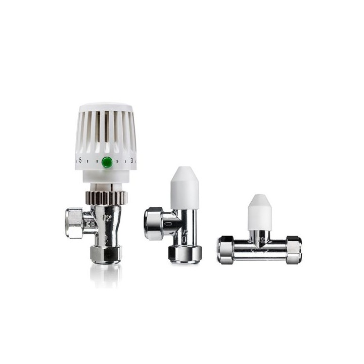 Honeywell Home Valencia Traditional TRV + Ls 15mm Straight Body VTL120-15S