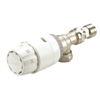 Danfoss RAS-C2 Angled TRV 15mm