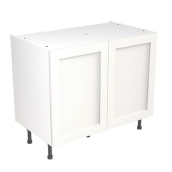 Flatpack Base Unit Shaker Ultra Matt White 1000mm - FKKH0508