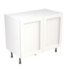 Flatpack Base Unit Shaker Ultra Matt White 1000mm - FKKH0508