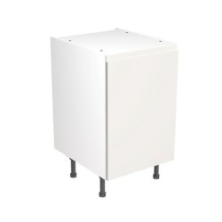 Flatpack Base Unit J-pull Ultra Matt White 500mm - FKKJ0503
