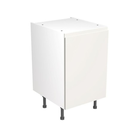 Flatpack Base Unit J-pull Ultra Matt White 500mm - FKKJ0503