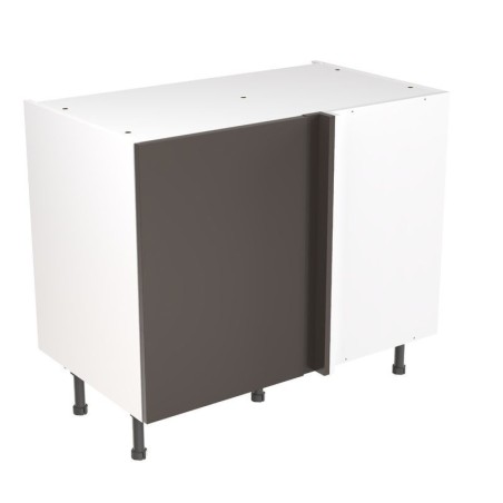 Flatpack Corner Base Unit Ultra Matt Graphite Slab 1000mm - FKKF0909